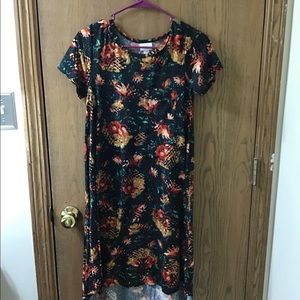 Digital floral print Carly xxs LulaRoe